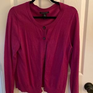 Banana Republic extra fine merino button up cardigan size L